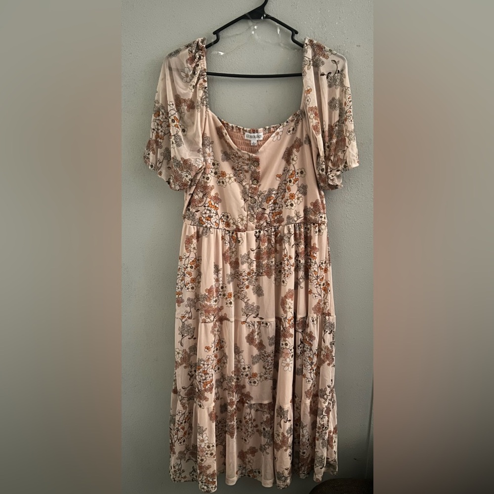 Prairie Boho Cottagecore Whimsy Dress
